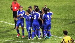 Indian women's football team.