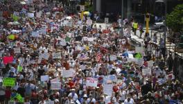 Protest against Trump's anti-immigration policy