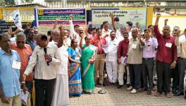 Tamil Nadu LIC Agents Protest Against FDI in Insurance and GST on Premium