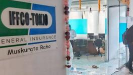 Farmer Insurance Claims:  Sena Activists Storm Iffko-Tokio’s Pune Office