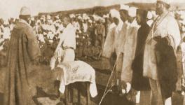 Gandhi With Maulana Mohammad Ali & Maulana Shaukat Ali Aligarh 12.10.1920