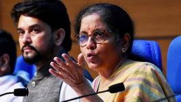 Finance Minister Nirmala Sitharaman and Anurag Thakur