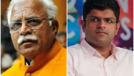 Khattar and Dushyant Chautala