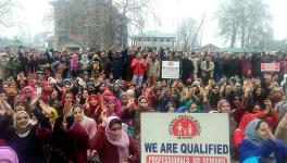 Amid COVID-19, NHM Workers Fight for ‘Equal Pay for Equal Work’ in Kashmir