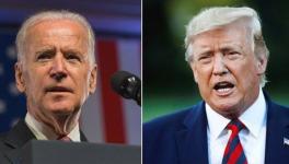 Democratic presidential candidate Joe Biden and US President Donald Trump