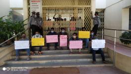 Hyderabad University Students’ Protest, Demand that Admin Fills up Vacant Seats