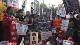 protest in solidarity farmers.