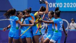 Indian women's hockey team at Tokyo Olympics