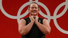 Transgender weightlifter Laurel Hubbard at Tokyo Olympics