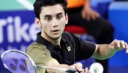 Badminton player Lakshya Sen