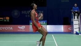 PV Sindhu at the BWF World Championships