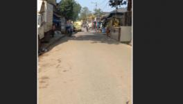 A road near the redlight area in Kolkata's Kidderpore area.