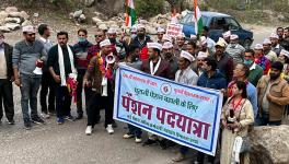 The foot march had begun earlier this month on February 23 from CM Thakur's home district Mandi. Image Courtesy - NPYKM/Facebook