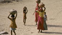 Women Carry Water in India