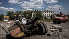 Amidst intense fighting under way, Russian forces entered Severodonetsk city in Luhansk, Donbass region, May 24, 2022