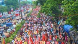 Left Front and Associate Parties Lead Huge Peace Rally in Kolkata Against Communal Violence