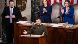 Ukraine President Vladimir Zelensky addressed a joint session of the US Congress, Washington, DC, December 21, 2022