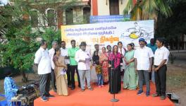 Family members of the victims of manual scavenging deaths participated in the meeting organised by TNUEF in Chennai. 