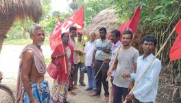 Campaigning at kurkova village of galsi block of Burdwan 