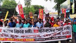 Mega Anti ragging rally by SFI in kolkata upto Jadavpur university       photo by Subhojit Sarkar