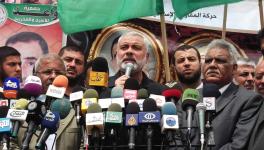 Ismail Haniyeh speaks in Gaza in 2012 (Photo: Joe Catron/CC)