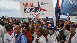 Over half a million Cubans filled the Malecón on Friday December 20 in a massive march against the US blockade. Photo: Presidencia Cuba