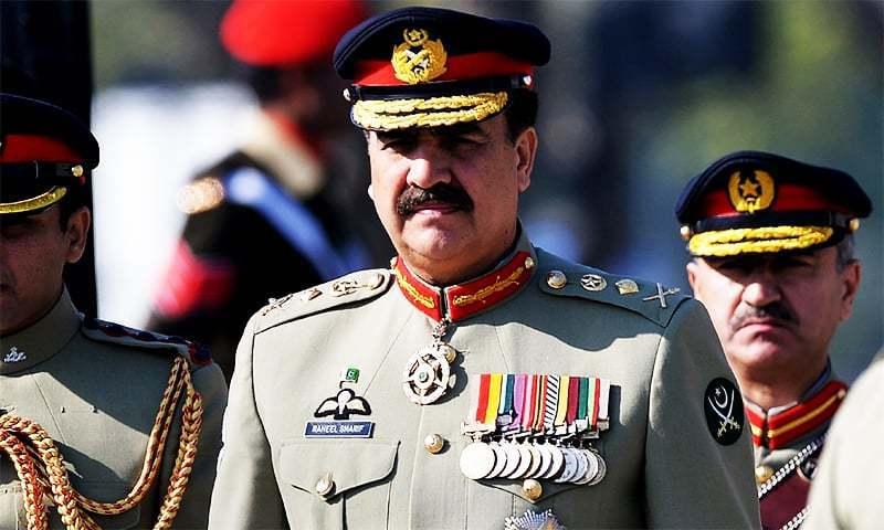 army chief, Gen. Raheel Sharif