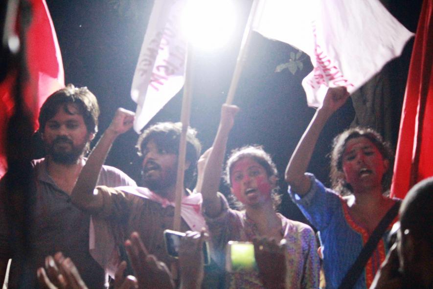 United Left Records Massive Win in JNU Students Union Elections