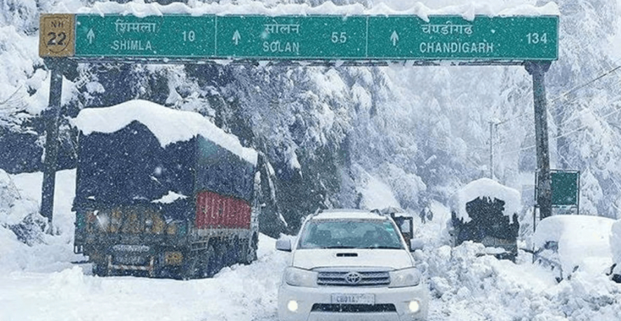 Season’s First Snowfall Plunges