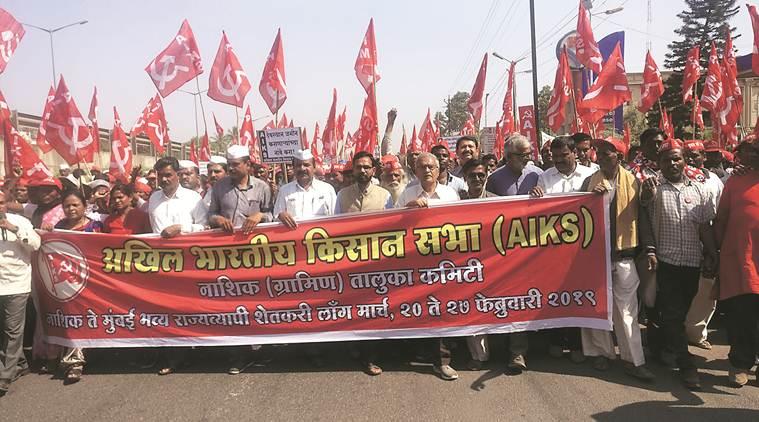 farmers long march