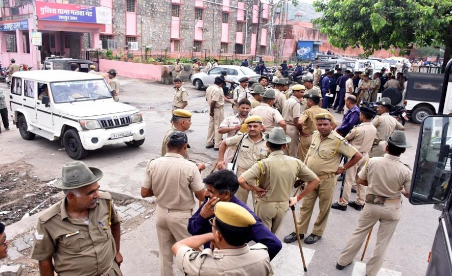 Security beefed up after a communal clash erupted between two communities in Jaipur