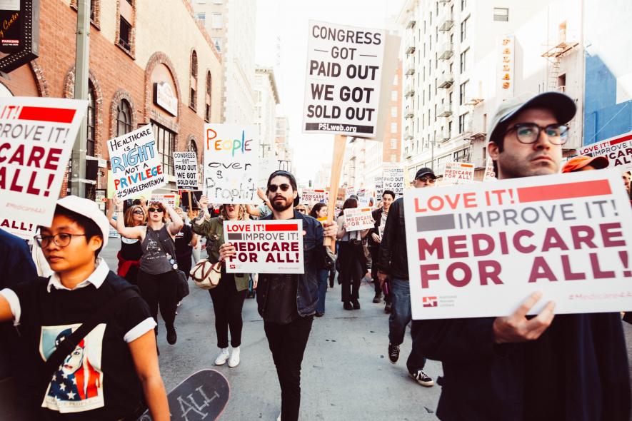 Medicare for All Rally Los Angeles - Feb 2017/ Image Via Molly Adams