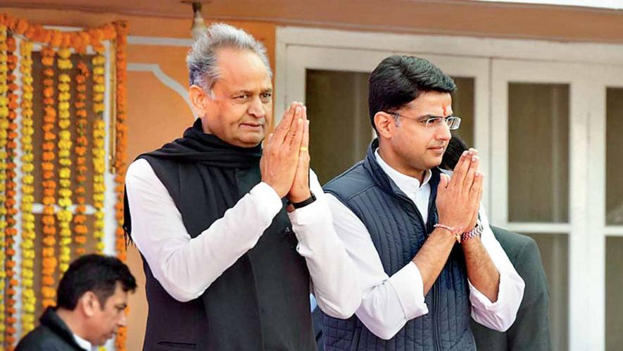 Sachin Pilot and Ashok Gehlot