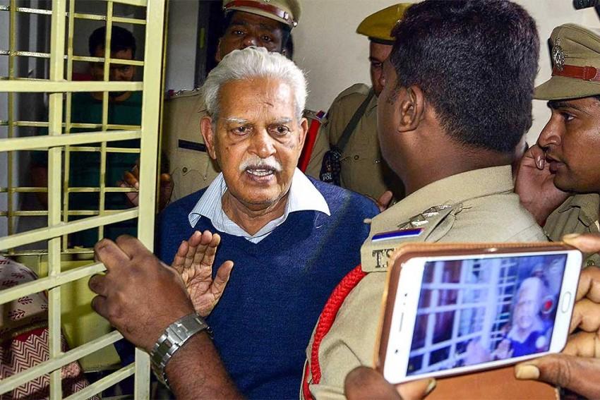 varavara rao in jail