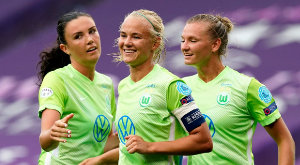 Pernille Harder of Vfl Wolfsburg