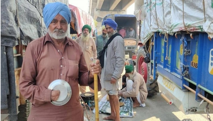 farmers protest