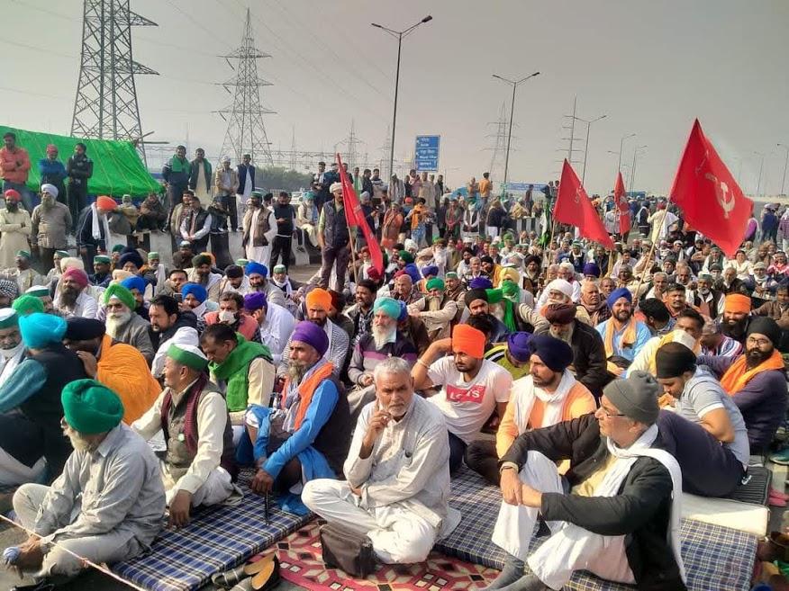 farmers protest