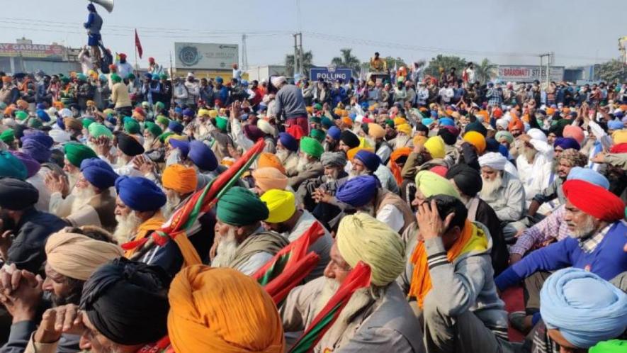 farmers protest