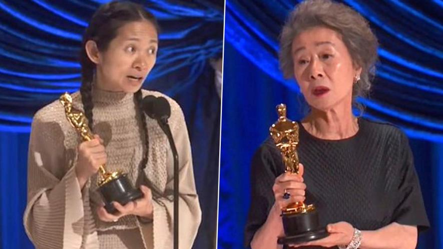 ‘Nomadland' Best Film, 2 Asian Women -- Chloe Zhao, Yuh-Jung Youn – Create Oscar History