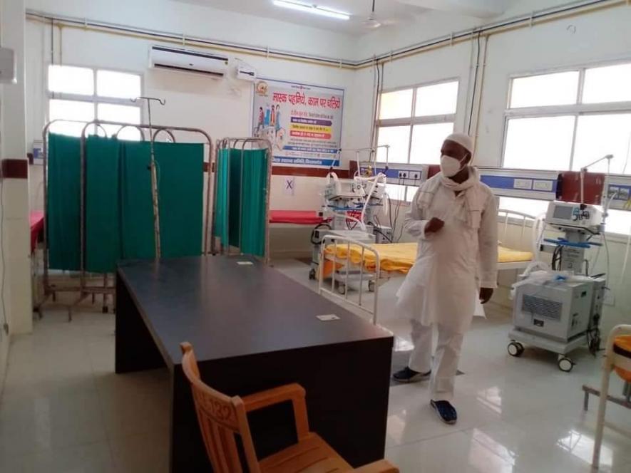 Kishanganj Sadar Hospital with defunct ventilators