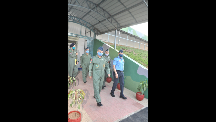 New Chief of Indian Air Force Vivek Ram Chaudhari.