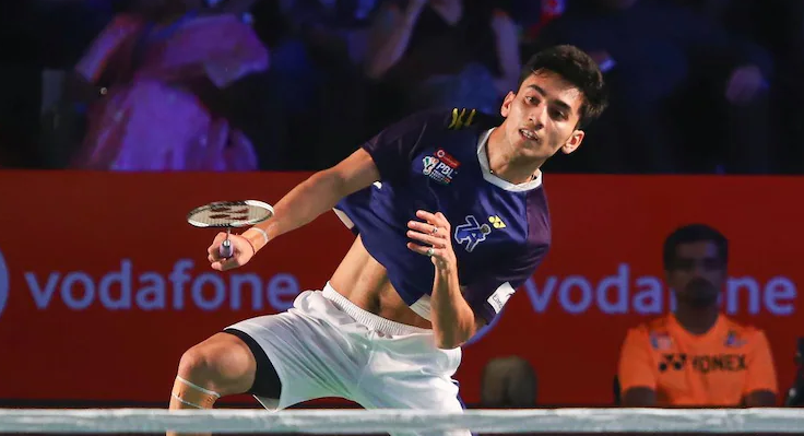 Indian badminton player Lakshya Sen