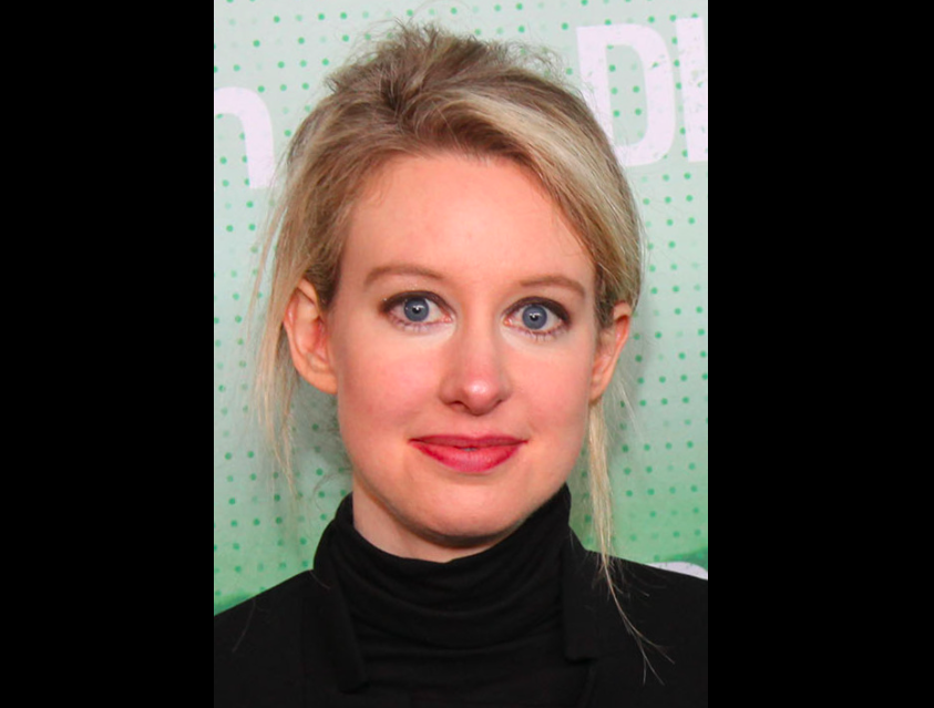 Elizabeth Holmes, the CEO of Theranos,