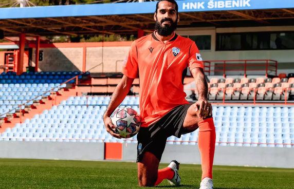 Sandesh Jhingan at HNK SIbenik