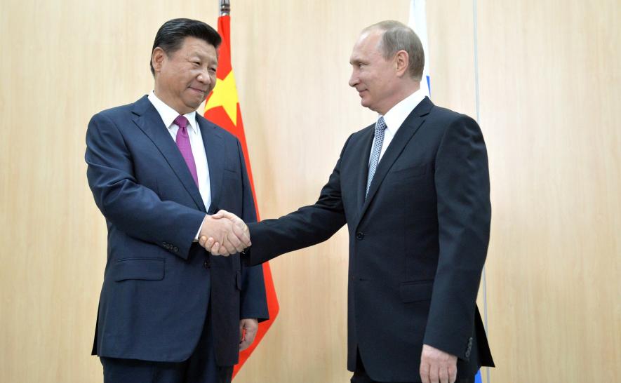 Xi Jinping and Vladimir Putin