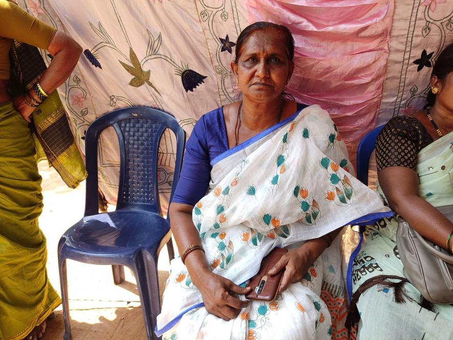 TV Renukamma, President, Karnataka Rajya Devadasi Mahileyara Vimochana Sangha 