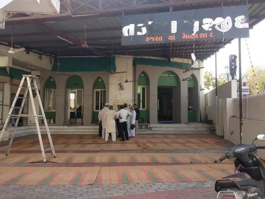 Masjid that was attacked in Himmatnagar