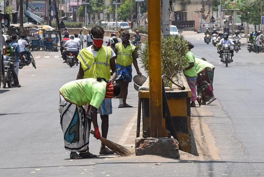 sanitaion workers kanykumari.