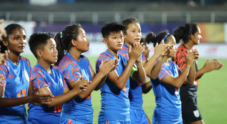 Indian Under 17 women's world cup team