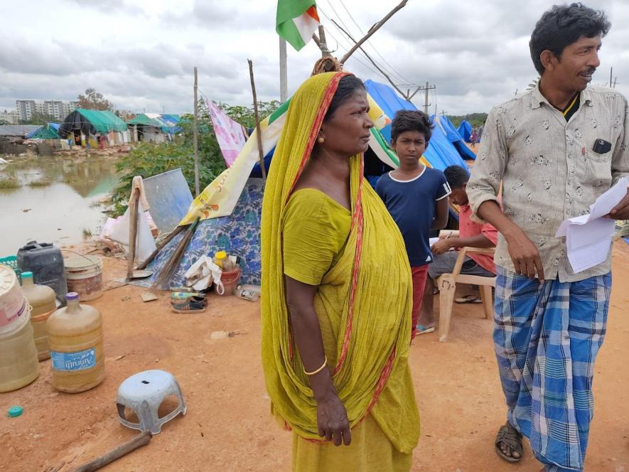 Imrana, Flood victim, Munnekolala slum / Credit: Saurav Kumar